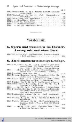 Vocal-Musik