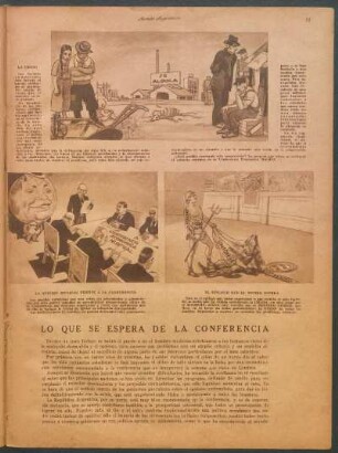 Lo que se espera de la conferencia