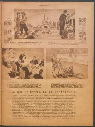 Lo que se espera de la conferencia