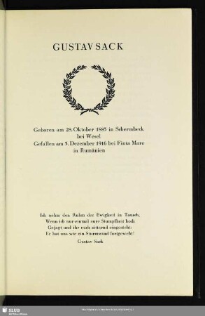 Gustav Sack