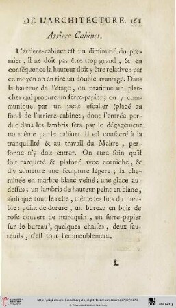 Arriere-Cabinet
