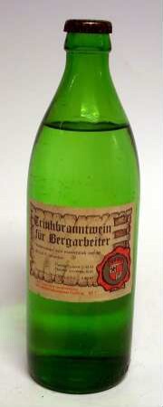 Trinkbranntwein für Bergarbeiter