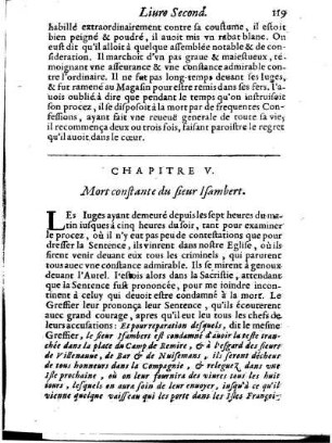 Mort constante du Sieur Isambert.