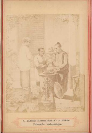 5. Indische schetsen door Mr. D. Beets. Chineesche varkensslager