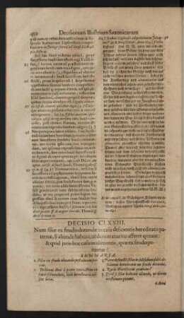 Decisio CLXXIII.