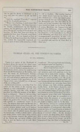 Nighean ceard; or, the tinker's daughter. By Mrs. Johnstone