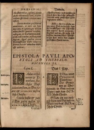 Epistola Pauli Apostoli Ad Thessalonicenses II.