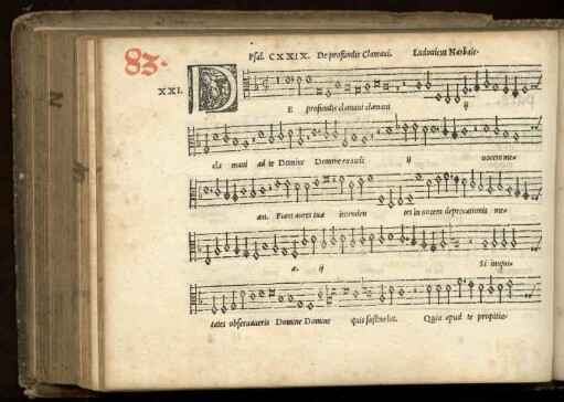 21. [= 83.] De profundis clamavi