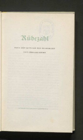 Rübezahl