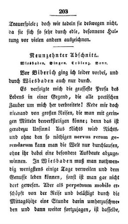 Neunzehnter Abschnitt. Wiesbaden. Bingen. Coblenz. Bonn.