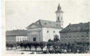 Der Marktplatz in Theresienstadt