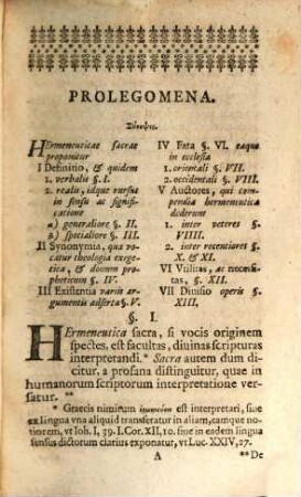 Institutiones Hermeneuticae Sacrae, Variis Observationibus Copiosissimisque Exemplis Biblicis Illustratae : M. Jo. Jac. Rambachii Facultatis Theologicae In Academia Fridericiana Adiuncti Institutiones Hermeneuticae Sacrae, Variis Observationibus Copiosissimisque Exemplis Biblicis Illustratae