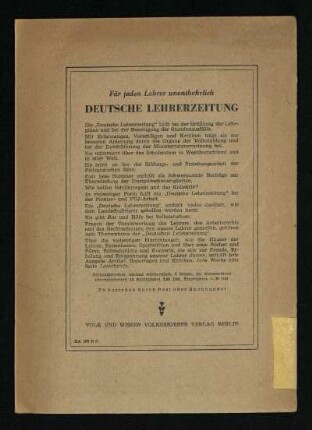 Deutsche Lehrerzeitung