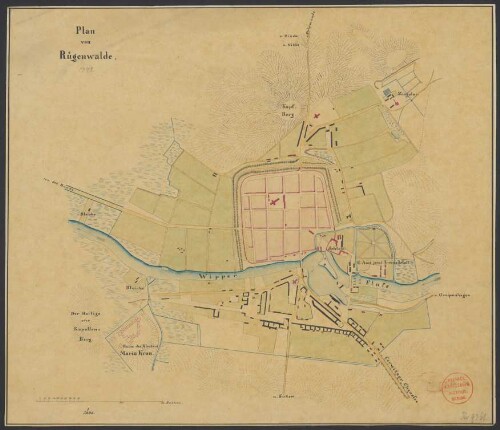 Plan von Rügenwalde