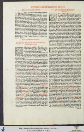 De officio Ministrorum altaris.