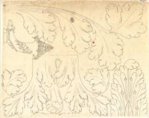 Lange, Ludwig; Lange - Archiv: I.5 Griechisch-römischer Stil - florale Ornamentik (Detail)