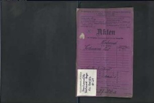 Angeklagter: Kortmann, Carl: Landfriedensbruch (Plünderungen usw. in Hamm am 3.- 4.7.1919)