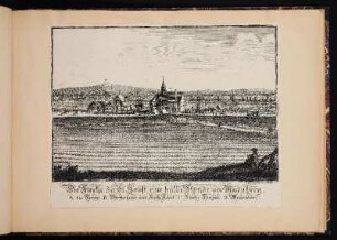 Die Kirche zu St. Jobst, eine halbe Stunde vor Nürnberg. - Siechenhaus Sankt Jobst, Nürnberg; Sankt Jobst, Nürnberg