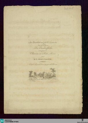 Air: Bewahret euch für Weibertücke, tiré de l'Opera: Die Zauberflöthe : varié pour le clavecin ou piano-forte
