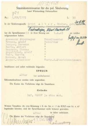Alber, Ernst