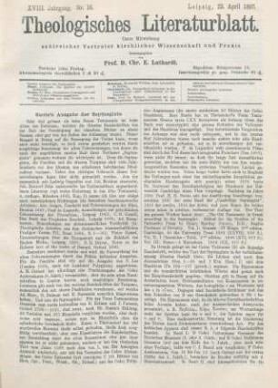 185-188 Swete's Ausgabe der Septuaginta