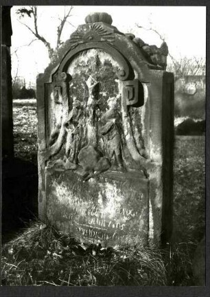 alter Friedhof, Grabstein d. 18. Jh. Vergleich 272