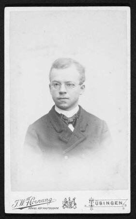 Gotthold Elsäßer, zuletzt 2. Stadtpfarrer in Langenau