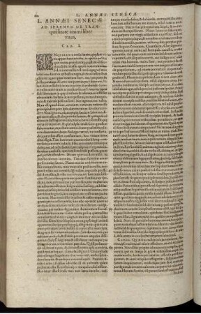 L. Annaei Senecae Ad Serenum De Tranquillitate animi liber unus