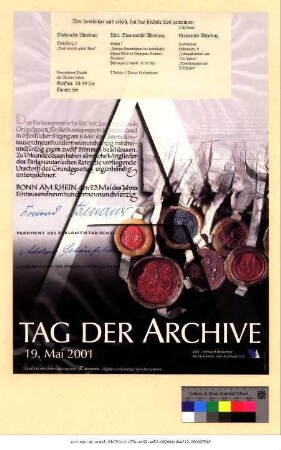 Originaltitel: Tag der Archive 19. Mai 2001