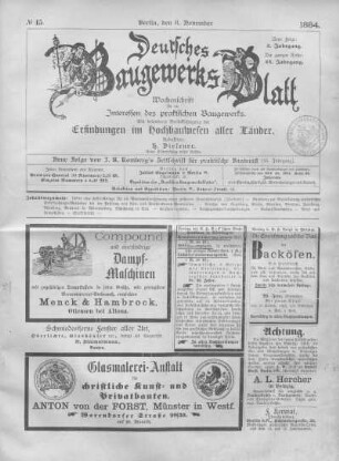 44. Jahrgang. No. 45.