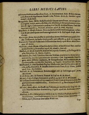 Libri Medici Latini.