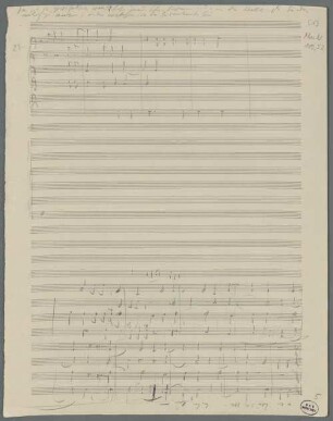 2 Geistliche Chormusik, Sketches, Coro, op.12 - BSB Mus.N. 119,52 : [without title]