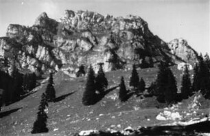 Wendelstein : Blick von Süden auf den Wendelstein (1838 m)