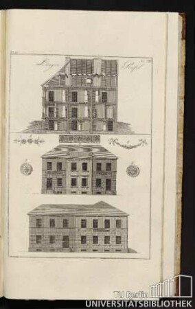 Bl. 10, No. VIII. Längen-Profil. A, B, D, E.