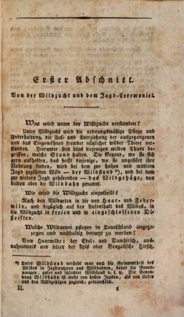 Jagdkatechismus zum Gebrauche bei dem öffentlichen Unterrichte und der Selbstbelehrung, 2
