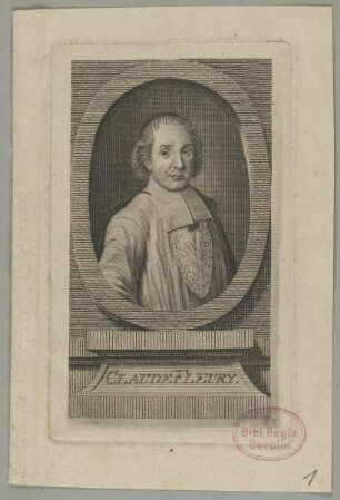 Bildnis des Claude Fleury