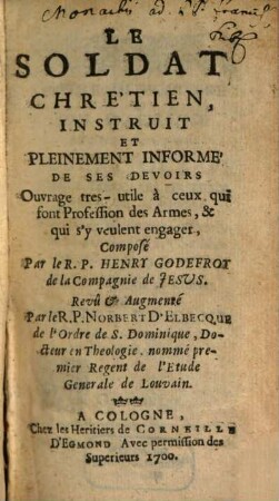 Le soldat chrétien
