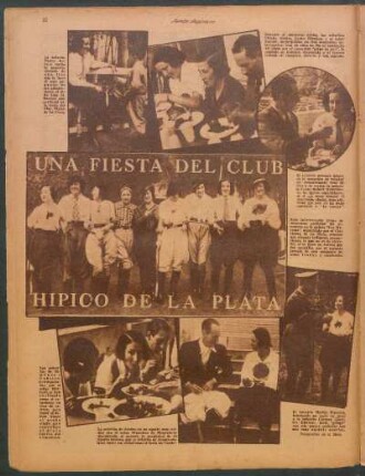 Una fiesta del Club Hípico de la Plata [Fotografías]