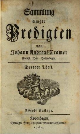 Sammlung einiger Predigten, 3