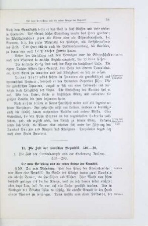II. Die Zeit der römischen Republik. 510 - 30