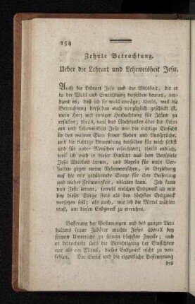 Zehnte Betrachtung.