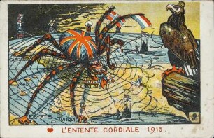 L'entente cordiale 1915.