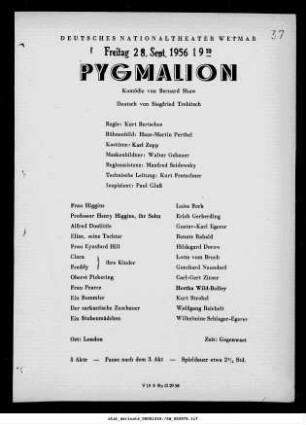 Pygmalion