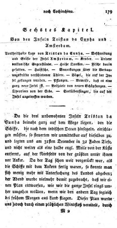 Von den Inseln Tristan da Cunha und Amsterdam.