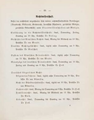 25-27, Rechtswissenschaft