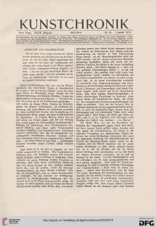 Heft 15 (7. Januar 1916)