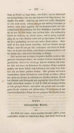222-226 Literarische Briefe
