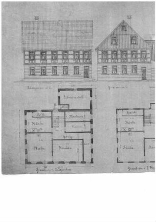 Gemeinde: Eschach Name: Lackner, Anton Beruf: Bauer Errichtung und Vertäferung eines Wohnhauses mit Schweinestallanbau sowie Errichtung eines Scheunenanbaus mit Vertäferung Genehmigt: 1904 Bautagebuch-Nr.: 145