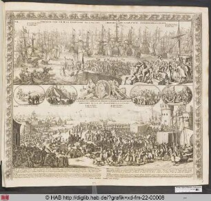 Die Reise König Willems III. nach England, November 1688.