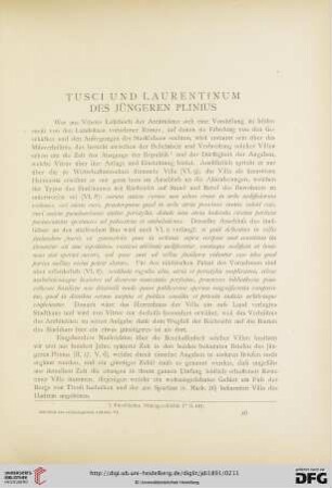 6: Tusci und Laurentinum des jüngeren Plinius